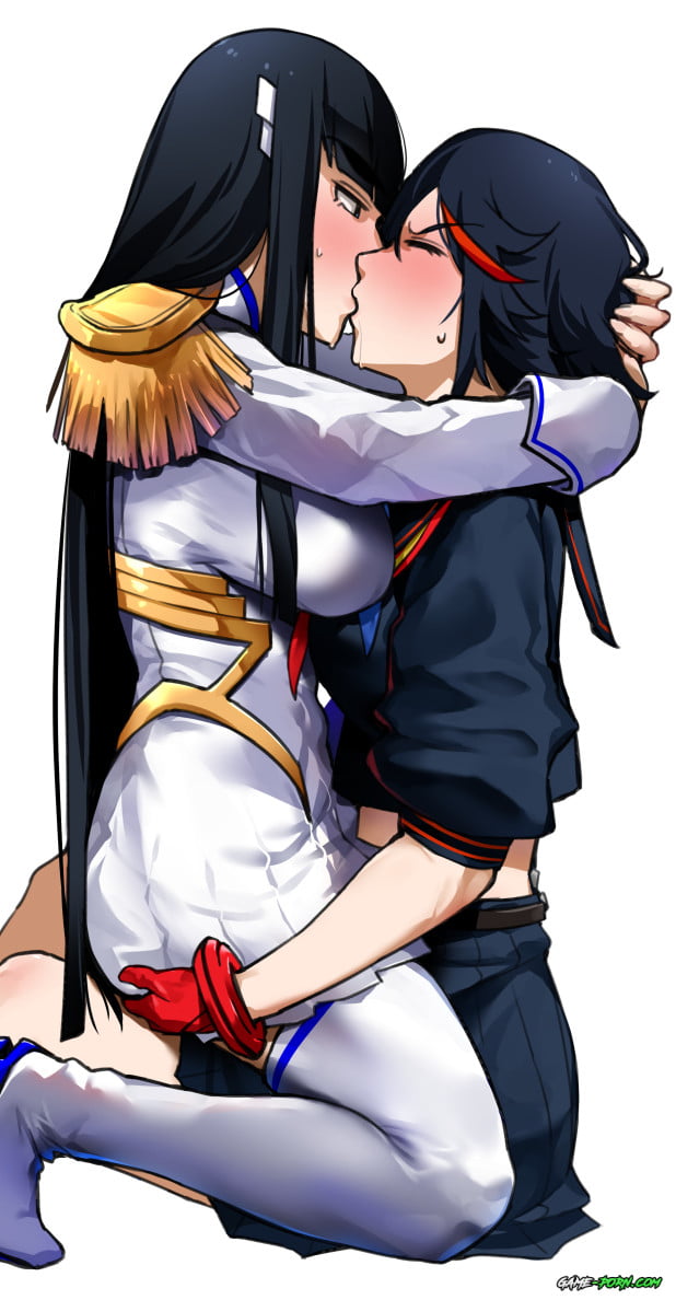Ryuuko X Satsuki – Lesbian Kiss